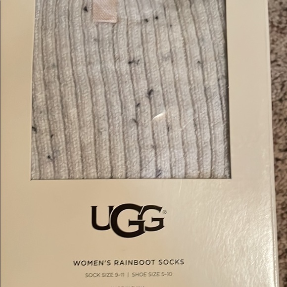 UGG rain boots and rain boot socks - Picture 4 of 4